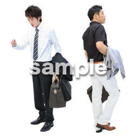 Cutout People　ビジネス-日本人　EE_042