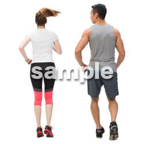 Cutout People　スポーツ　CC_015