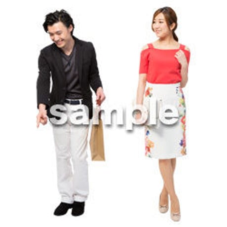 Cutout People　ショッピング　JJ_121