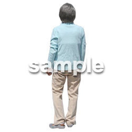 人物切抜き素材　シニアライフ編　R_140