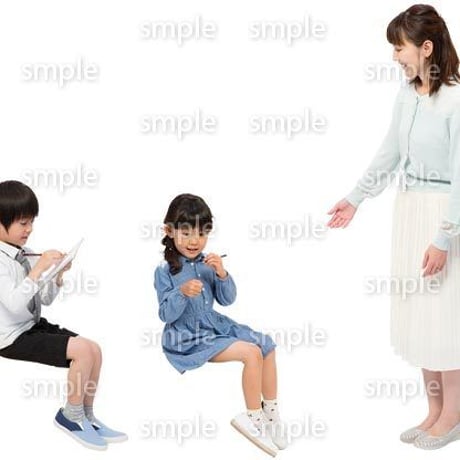 Cutout People　ファミリー　II_277