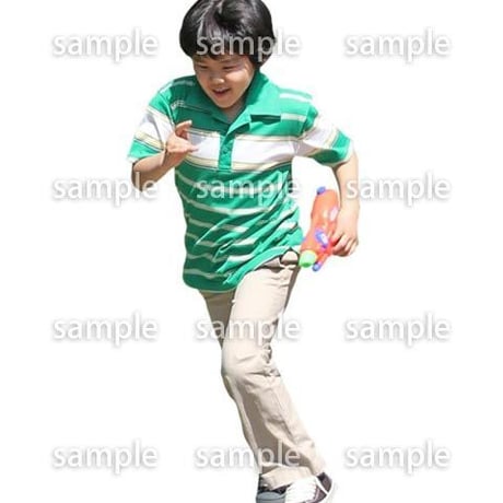 人物切抜き素材　キッズ・スクール編　O_286