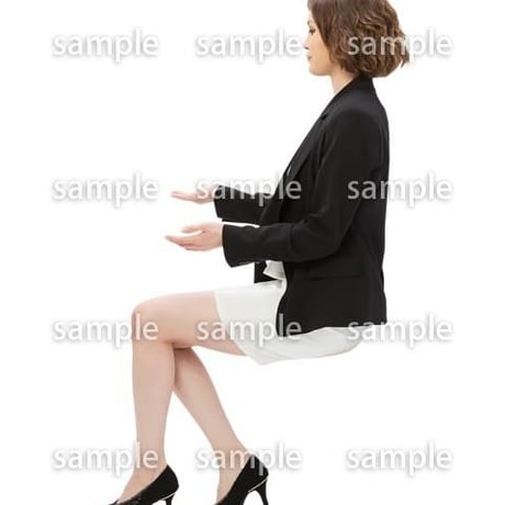 Cutout People　ビジネス-日本人　EE_538