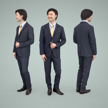 3D人物素材  [Posed]  063_Syun