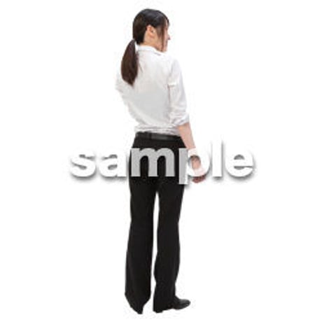 Cutout People　ビジネス　AA_349