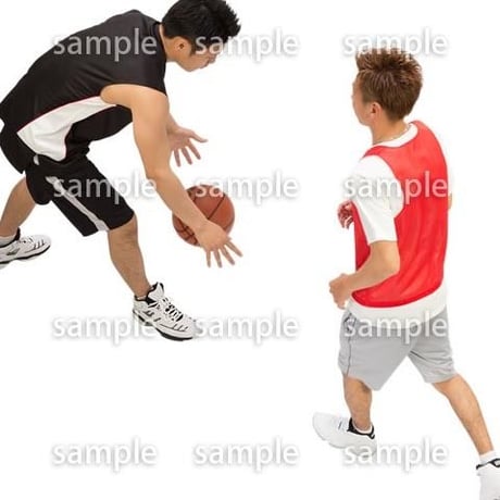 Cutout People　スポーツ 鳥瞰　CC_384