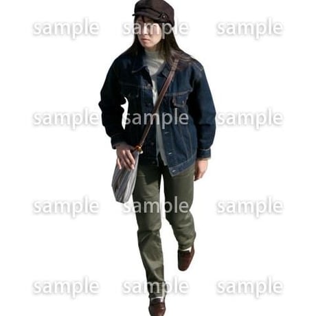 人物切抜き素材　男性女性編　A_276