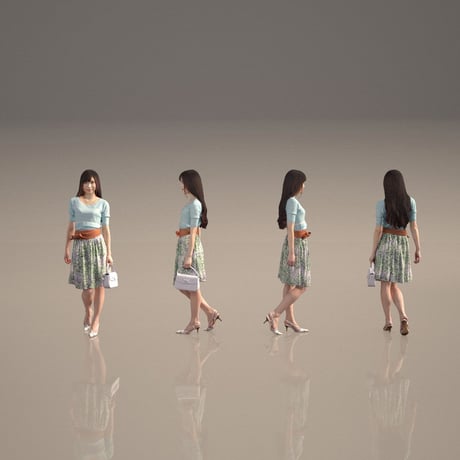 3D人物素材 [ お試し版 ] 077_W_Yui