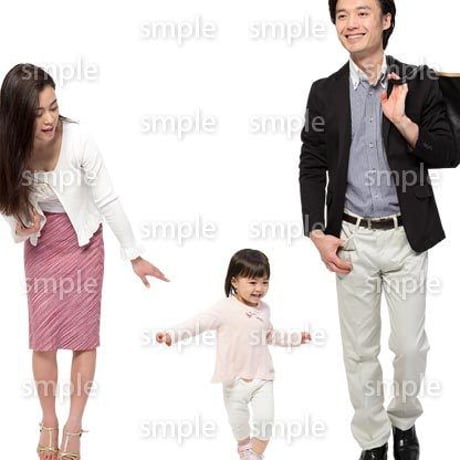 Cutout People　ファミリー　GG_046