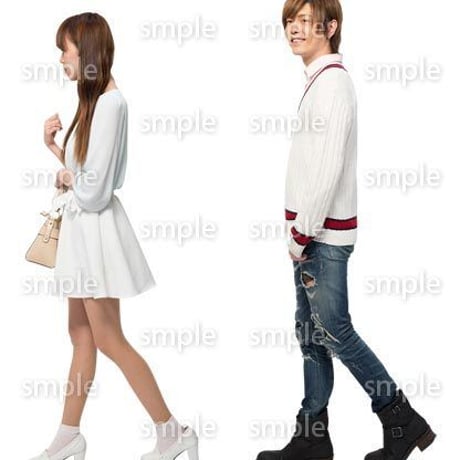 Cutout People　ショッピング　JJ_073