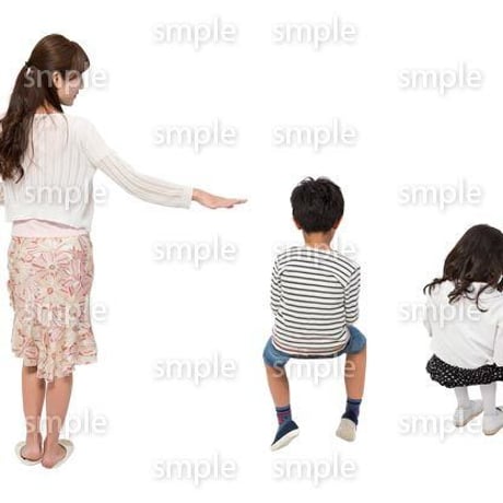Cutout People　ファミリー　II_290