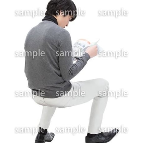 Cutout People　ビジネス-日本人　EE_504
