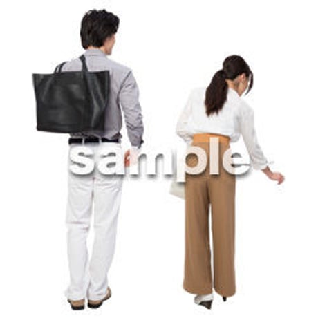 Cutout People　ショッピング　JJ_130