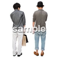 Cutout People　男性ペア　JJ_420