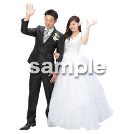 Cutout People　ウェディング　DD_024