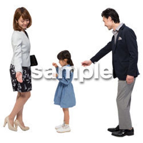 Cutout People　ファミリー　GG_023