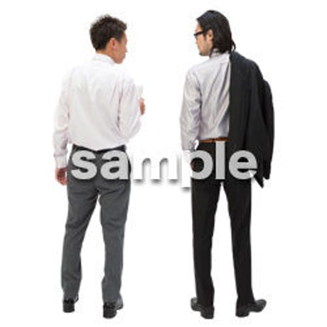 Cutout People　ビジネス-日本人　EE_050
