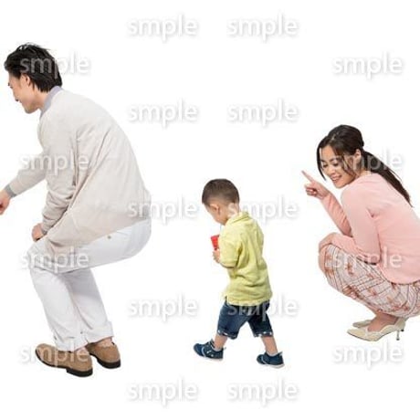Cutout People　ファミリー　GG_174