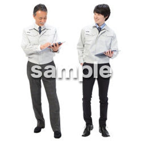 Cutout People　ビジネス-日本人　EE_056