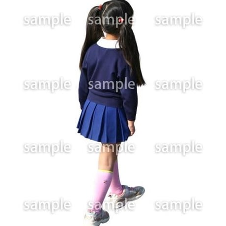 人物切抜き素材　こどもファミリー編　B_309
