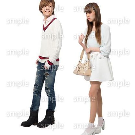 Cutout People　ショッピング　JJ_072