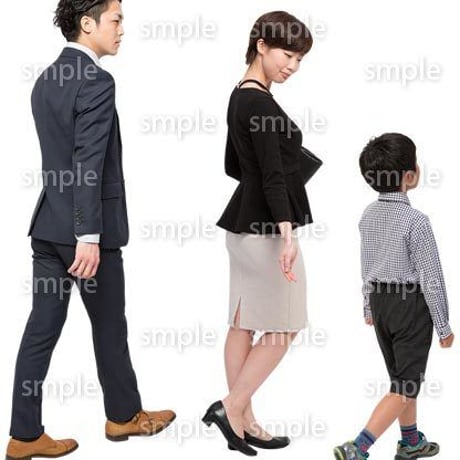 Cutout People　ファミリー　GG_004