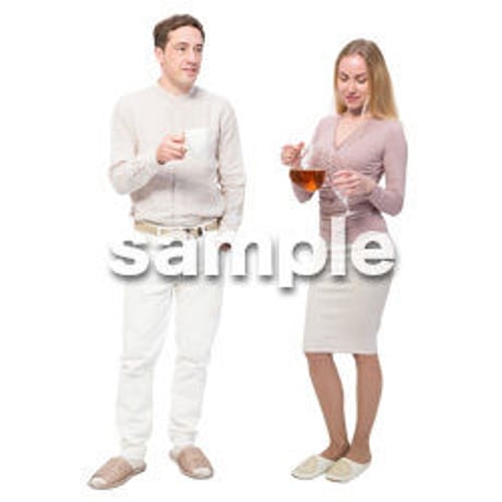 Cutout People　外国人　II_136