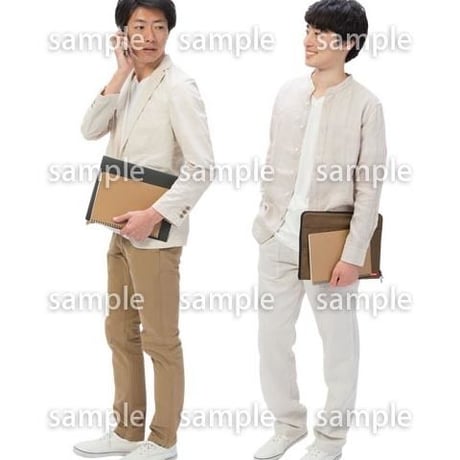 Cutout People　ビジネス-日本人　EE_172