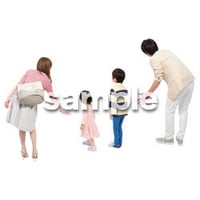 Cutout People　4人ファミリー　GG_469