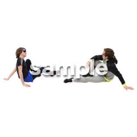 Cutout People　スポーツ　CC_323