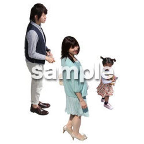 Cutout People　鳥瞰　人物　FF_158
