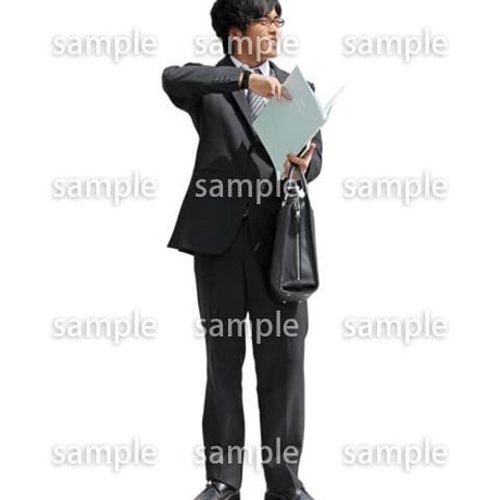 人物切抜き素材　ベーシックファッション編　P_457