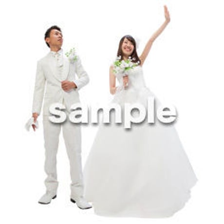 Cutout People　ウェディング　DD_018