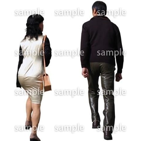 人物切抜き素材　男性女性編　A_0020