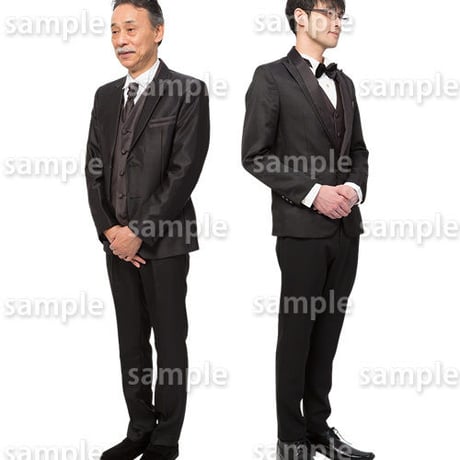 人物切抜きセット☆ハイクラス　スタッフ　1_set130