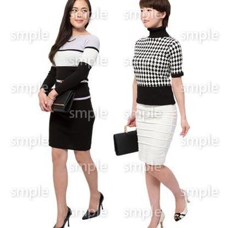 Cutout People　ハイクラス　女性　HH_237
