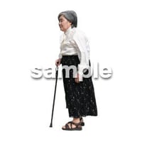 人物切抜き素材　シニア編　C_335