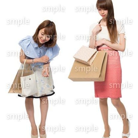 Cutout People　女性ペア　JJ_291