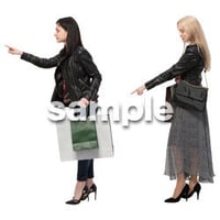 Cutout People　外国人ペア　JJ_493