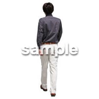 人物切抜き素材　ベーシックファッション編　P_405