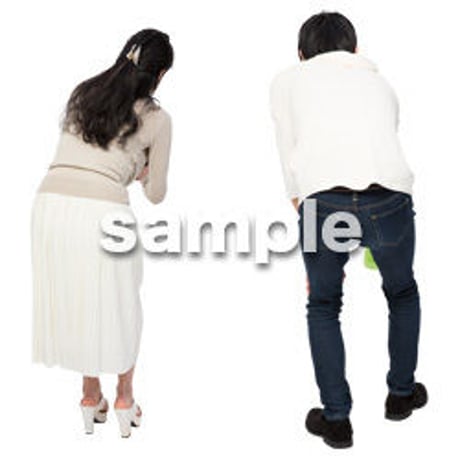 Cutout People　ガーデニング　II_175