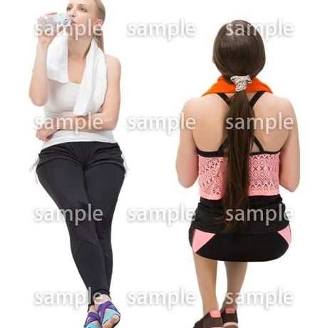 Cutout People　スポーツ　CC_311