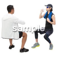 Cutout People　スポーツ　CC_304