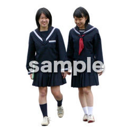 人物切抜き素材　こどもファミリー編　B_372