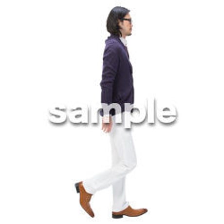 Cutout People　日本人カジュアル　BB_188