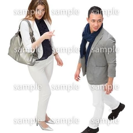 Cutout People　鳥瞰　人物　FF_027