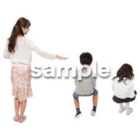 Cutout People　ファミリー　II_290