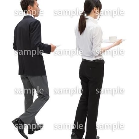 Cutout People　ビジネス-日本人　EE_074