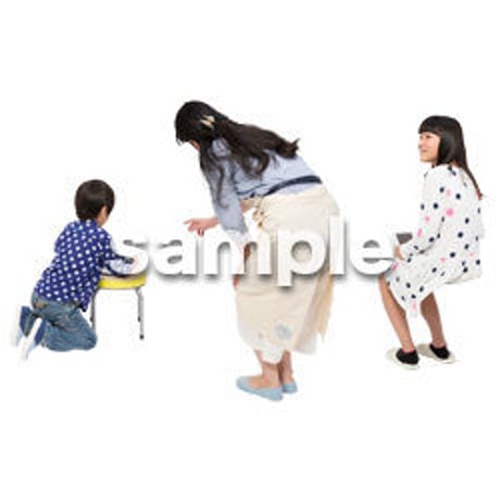 Cutout People　ファミリー　II_269