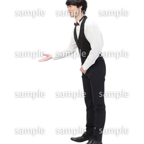 Cutout People　パーティースタッフ　DD_188